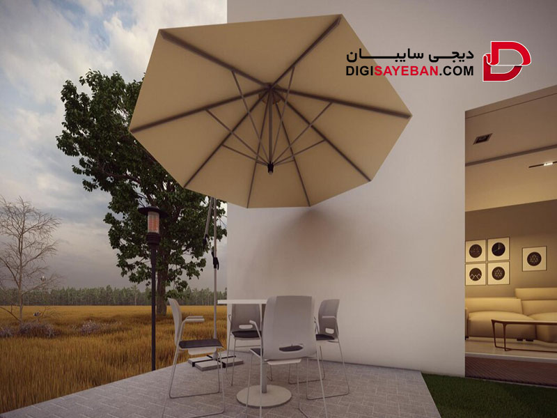 بهترین سایبان برای حیاط