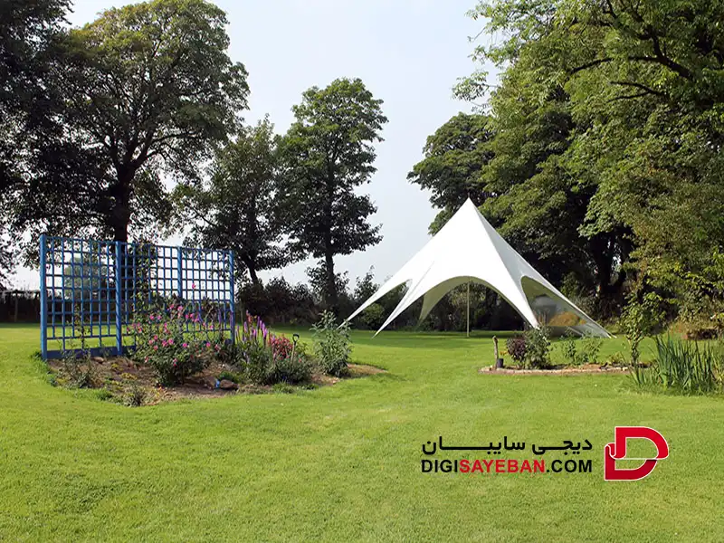 انواع سایبان ستاره ای
