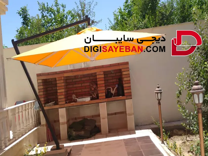 مراحل نصب سایبان در بوشهر