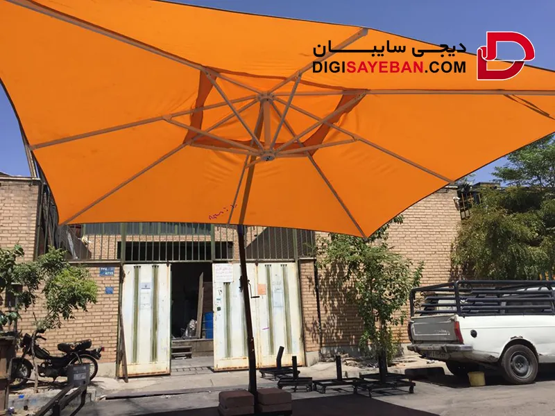 مراحل نصب سایبان در تربت حیدریه