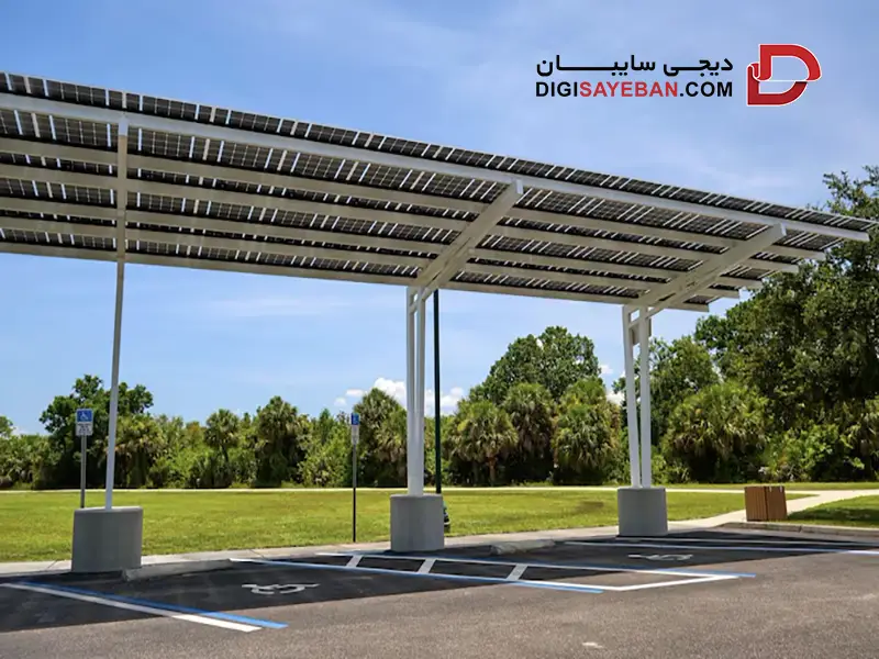 سقف برقی پارکینگ