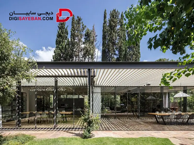کاربرد سقف متحرک روف گاردن