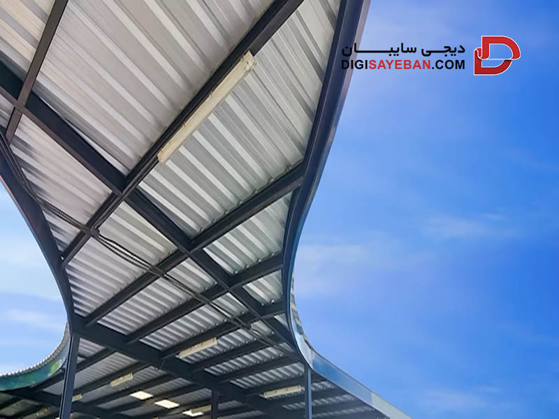 سقف متحرک فلزی