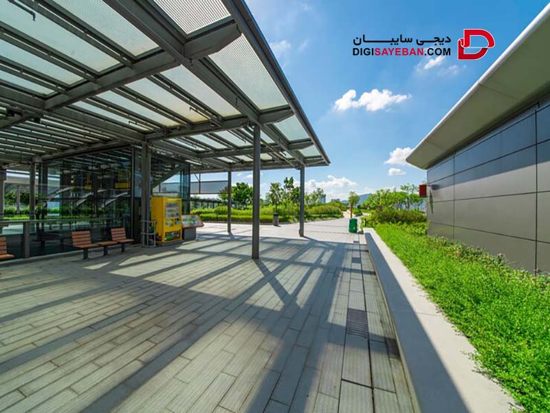 سقف متحرک پارکینگ